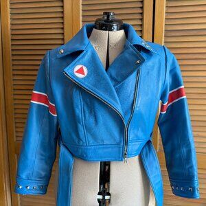 REAL LEATHER Cammy Street Fighter 6 Jacket Size L by Fanzilla